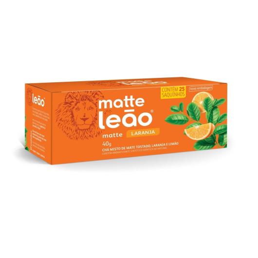 Chá Leão matte laranja 40g - Imagem em destaque