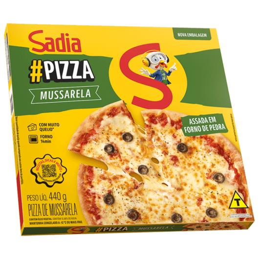 Pizza congelada Sadia mussarela 440g - Imagem em destaque