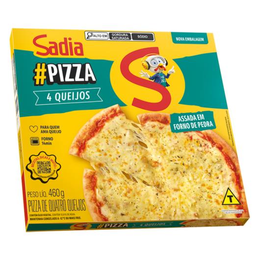 Pizza congelada Sadia 4 queijos 460g - Imagem em destaque