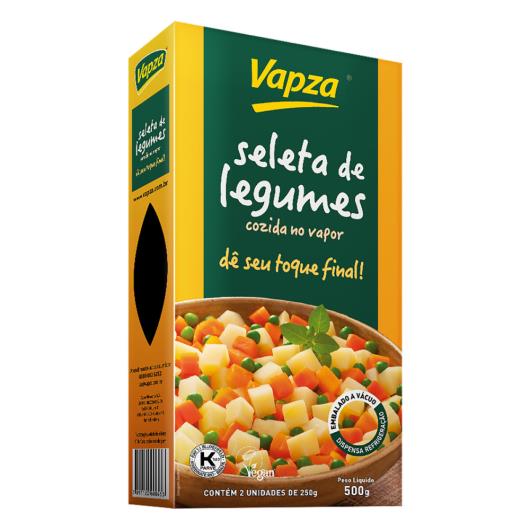 Seleta de Legumes Cozida no Vapor Vapza Caixa 500g - Imagem em destaque