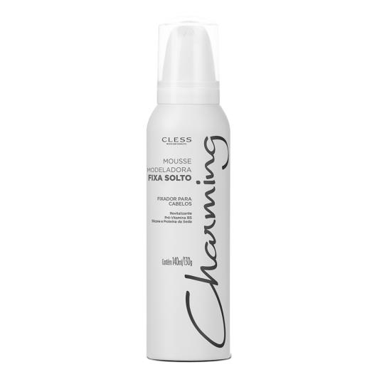 Fixador Para Cabelos Mousse Modeladora Fixa Solto Cless 140ml - Imagem em destaque