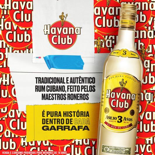 Havana Club Rum 3 anos Cubano 750ml - Imagem em destaque