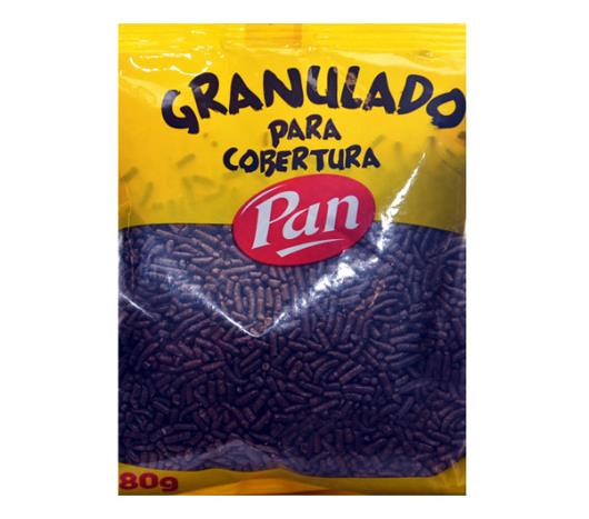 Confeito granulado Pan chocolate 80g - Imagem em destaque