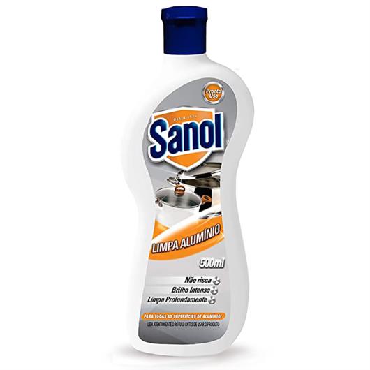 Limpa Alumínio Sanol 500ml - Imagem em destaque