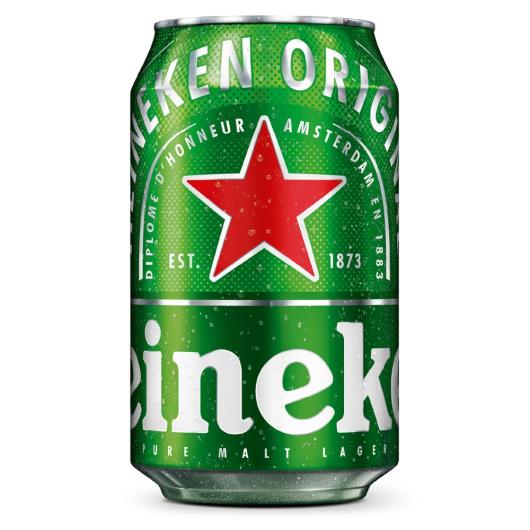 Cerveja Heineken lata 350ml - Imagem em destaque