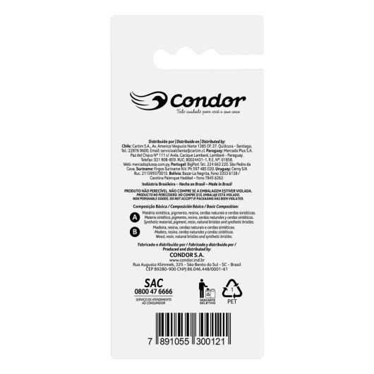 Pincel para Barba com Cerdas Naturais Condor - Imagem em destaque