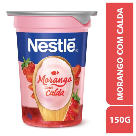Iogurte Nestlé Bicamada com geléia e pedaços Morango 150g - Imagem em destaque