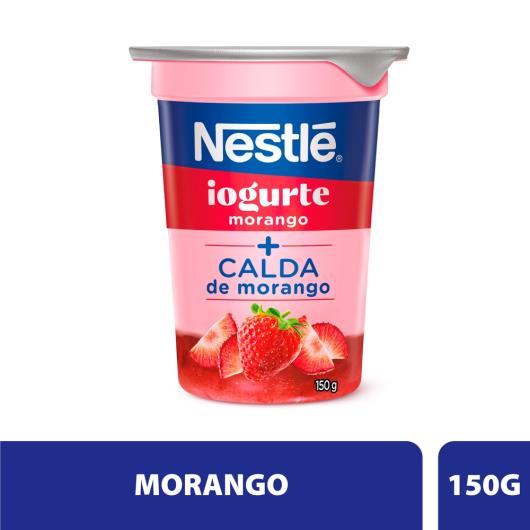 Iogurte Nestlé Bicamada com geléia e pedaços Morango 150g - Imagem em destaque