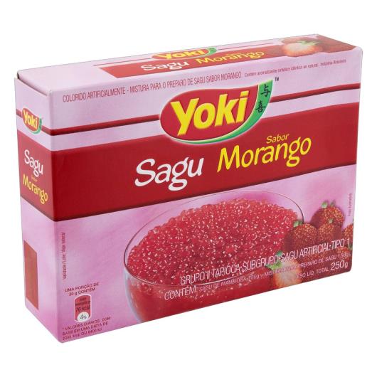 Mistura para Sagu Tipo 1 Morango Yoki Caixa 250g - Imagem em destaque