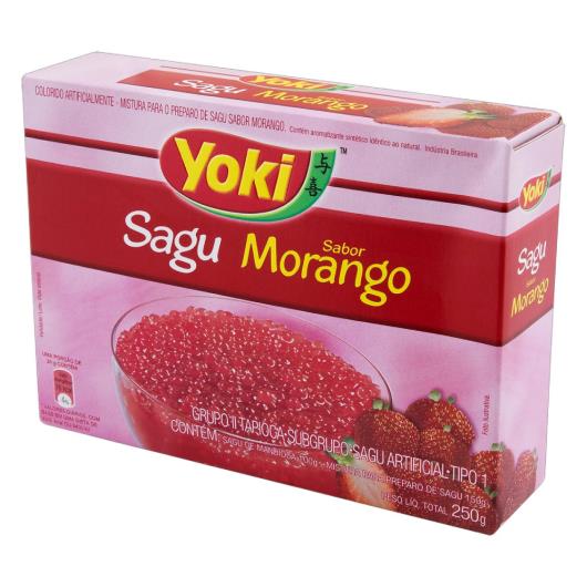 Mistura para Sagu Tipo 1 Morango Yoki Caixa 250g - Imagem em destaque