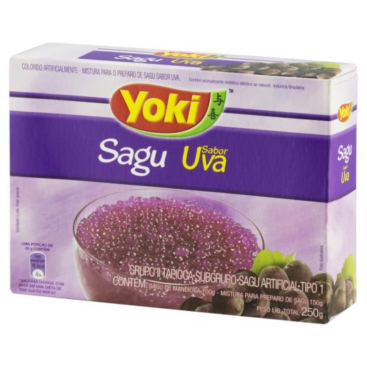 Mistura para Sagu Tipo 1 Uva Yoki Caixa 250g - Imagem em destaque