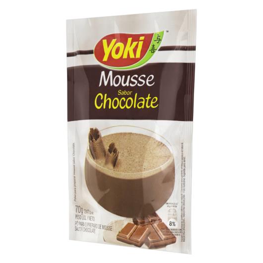 Mistura para Mousse Chocolate Yoki Pacote 70g - Imagem em destaque