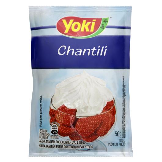 Chantilly Pó Yoki Pacote 50g - Imagem em destaque