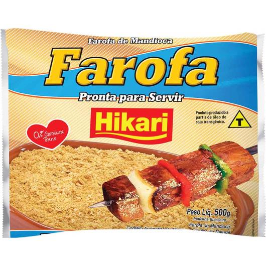 Farofa de mandioca pronta Hikari 500g - Imagem em destaque