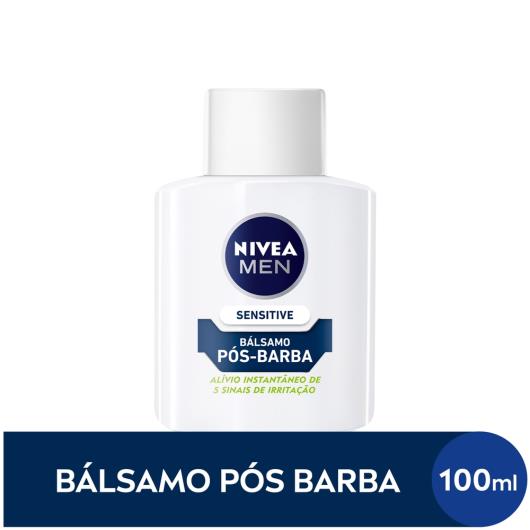 NIVEA MEN Loção Bálsamo Pós Barba Sensitive 100ml - Imagem em destaque
