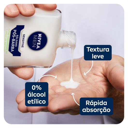 NIVEA MEN Loção Bálsamo Pós Barba Sensitive 100ml - Imagem em destaque