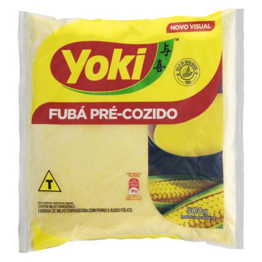 Fubá de Milho Pré-Cozido Yoki Pacote 500g - Imagem em destaque