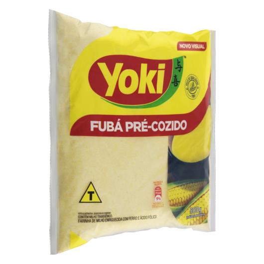 Fubá de Milho Pré-Cozido Yoki Pacote 500g - Imagem em destaque