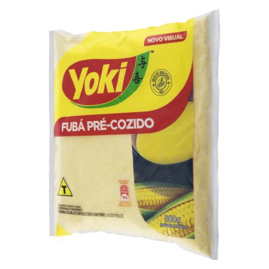 Fubá de Milho Pré-Cozido Yoki Pacote 500g - Imagem em destaque