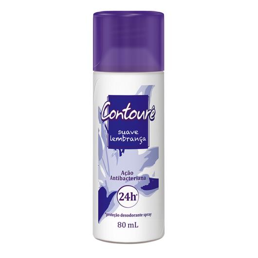 Desodorante Spray Contouré Feminino Suave Lembrança 80ml - Imagem em destaque