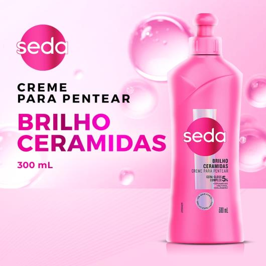 Creme para Pentear Seda Ceramidas Infusão Ativa Retinol e Colágeno 300ml - Imagem em destaque