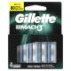 Carga para Aparelho de Barbear Gillette Mach3 4 unidades - Imagem 47400179660-(2).jpg em miniatúra