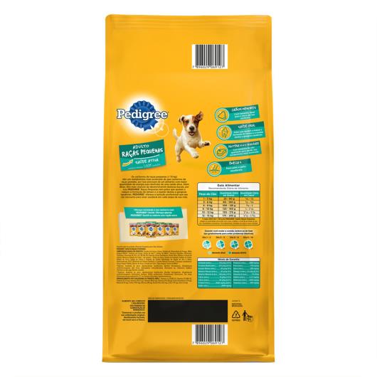 Alimento para Cães Adultos Raças Pequenas Pedigree Pacote 3kg - Imagem em destaque