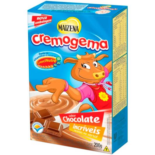 Cremogema Maizena sabor chocolate 200g - Imagem em destaque