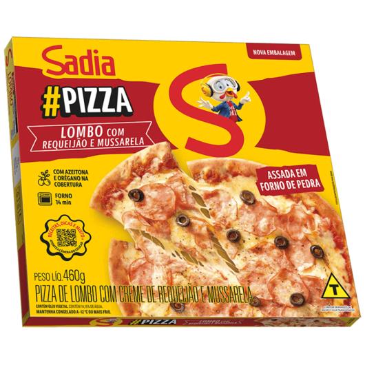 Pizza congelada Sadia de lombo com requeijão e mussarela 460g - Imagem em destaque
