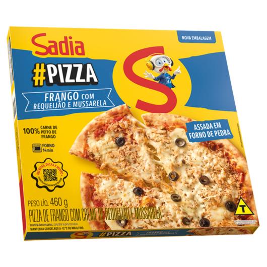 Pizza congelada Sadia frango com requeijão e mussarela 460g - Imagem em destaque