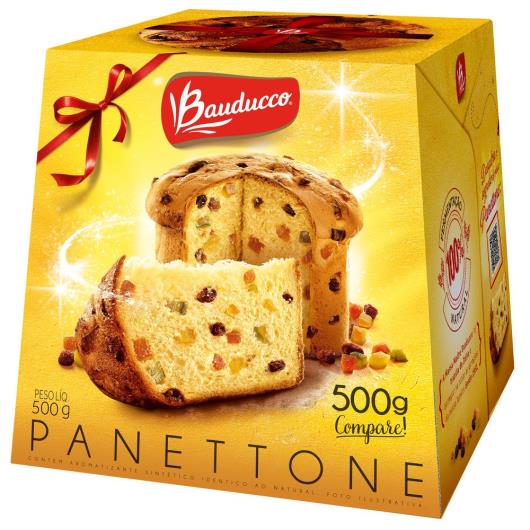 Panettone frutas Bauducco 500g - Imagem em destaque