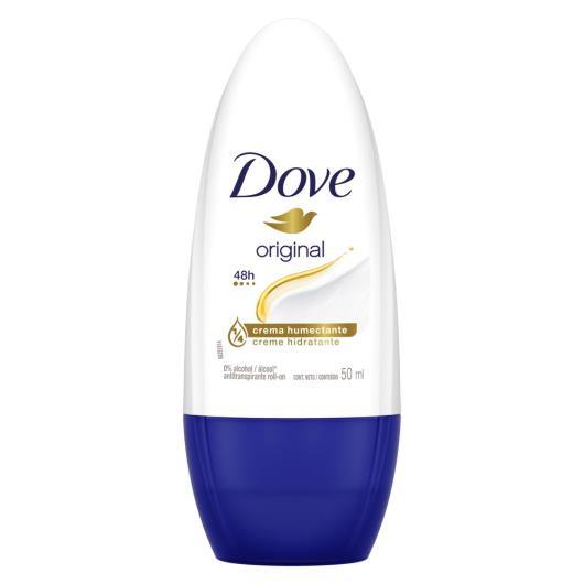 Desodorante Antitranspirante Roll-On Dove Original 50ml - Imagem em destaque