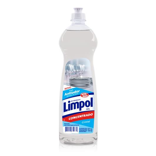 Detergente em gel concentrado Limpol cristal 511g - Imagem em destaque