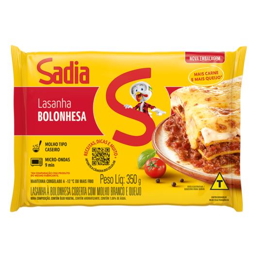 Lasanha Sadia Bolonhesa Mini 350g - Imagem em destaque