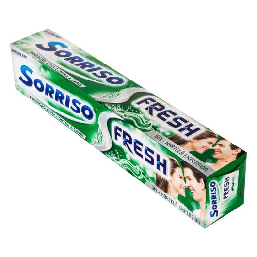 Gel Dental Hortelã Explosion Sorriso Fresh Caixa 90g - Imagem em destaque