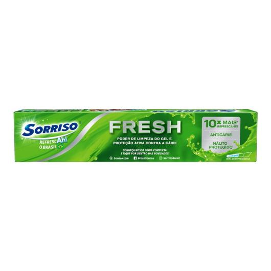 Creme Dental Refrescante Hortelã Explosion Sorriso Fresh 90g - Imagem em destaque