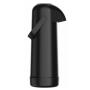 Garrafa térmica Preta lisa magic pump Termolar 1 litro