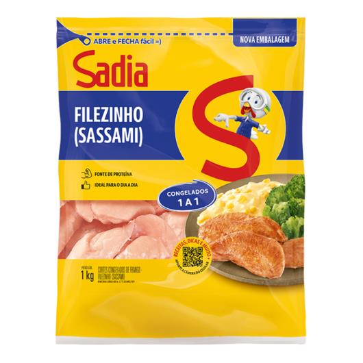 Filezinho Sassami de Frango Congelado Sadia 1kg - Imagem em destaque
