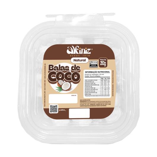 Bala Alfiniz Coco 250g - Imagem em destaque