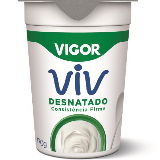 Iogurte Vigor natural desnatado 170g - Imagem em destaque