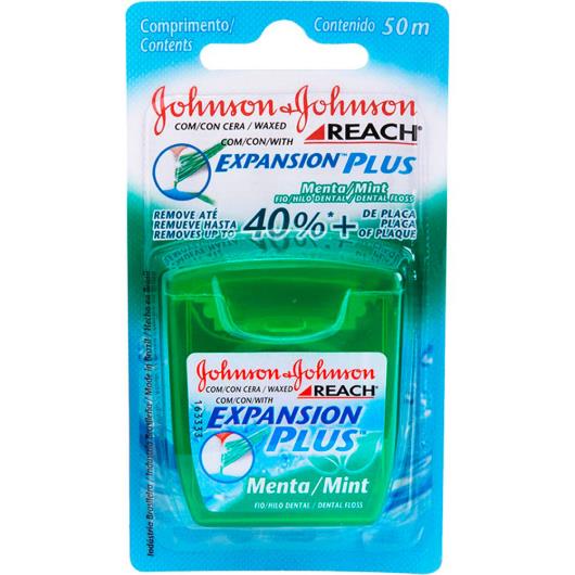 Fio dental Johnson&Johnson reach menta 50 m - Imagem em destaque