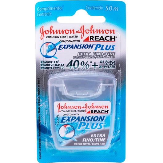 Fio dental Johnson&Johnson extra fino 50 m - Imagem em destaque