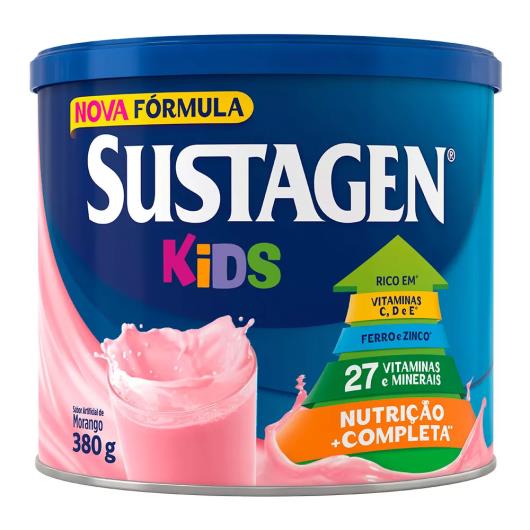 Sustagen Kids Morango 380g - Imagem em destaque