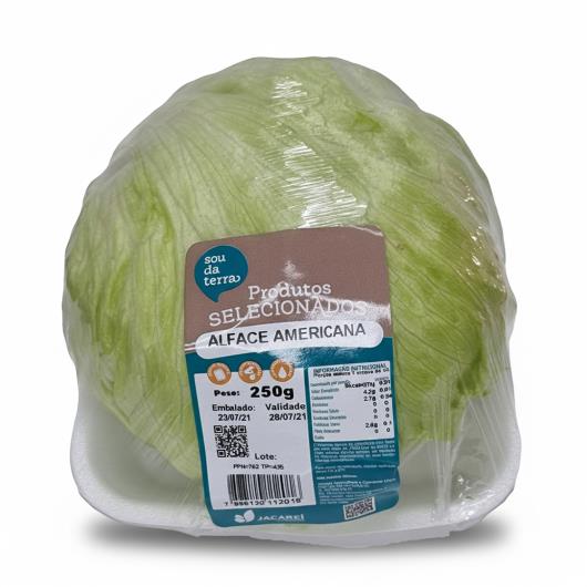 Alface americana Jacareí bandeja 250g - Imagem em destaque
