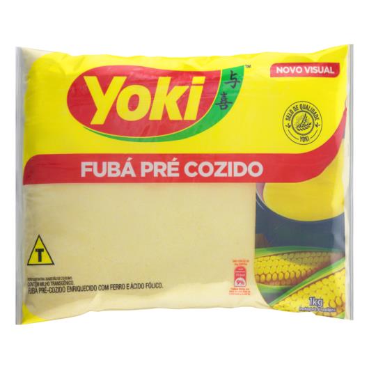 Fubá Pré-Cozido Yoki Pacote 1kg - Imagem em destaque