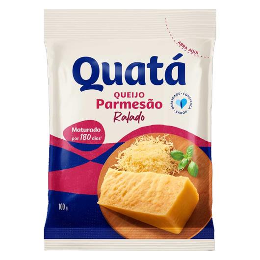 Queijo parmesão ralado Quatá 100g - Imagem em destaque
