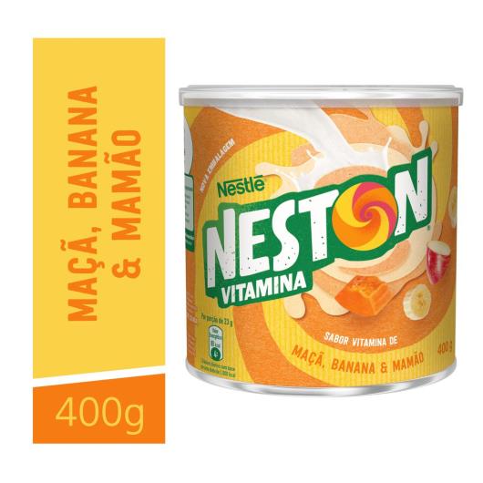 NESTON Vitamina - Pó para preparo instantâneo Maçã Banana e Mamão 400g - Imagem em destaque