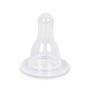 Bico para mamadeira Baby Go Silicone com 2 unidades    