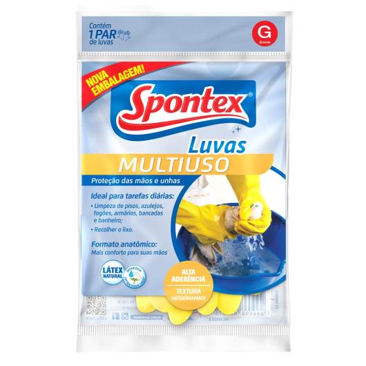 Luva Spontex multiuso Grande - Imagem em destaque