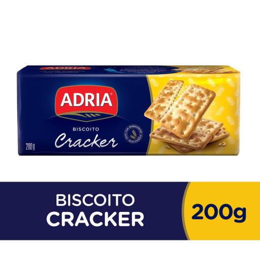 Biscoito Adria Cream Cracker Original 200g - Imagem em destaque